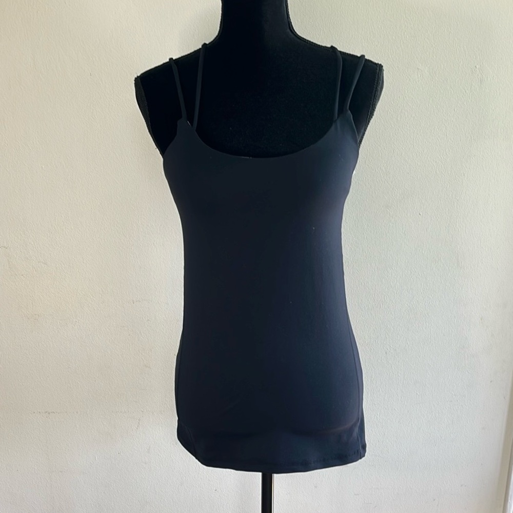 Lululemon Strappy Black Tank Top